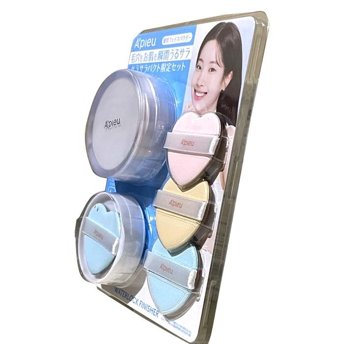 【 コストコ 】アピュー ウォーターロック サラサラパクト 本体+詰替え スペシャルセット